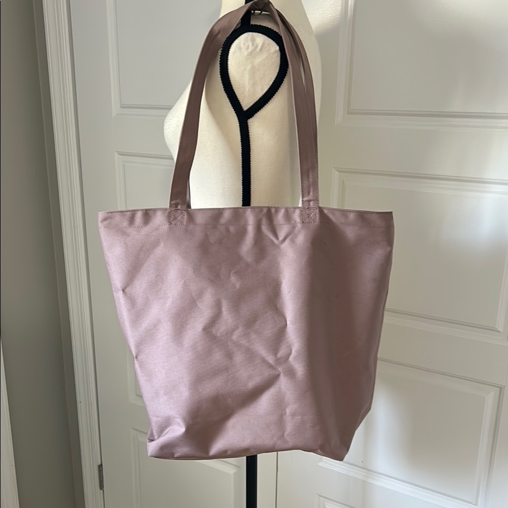 Herschel Supply Company Pink Canvas Large Tote Bag for Beach Summer - Picture 10 of 12
